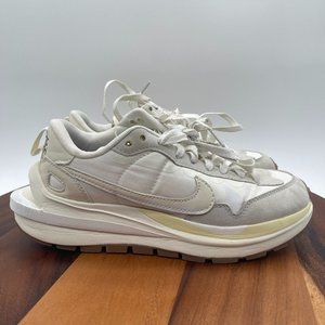 Nike Shoes Mens 7 Vaporwaffle Sacai Sail White Gum Low Top Sneakers
